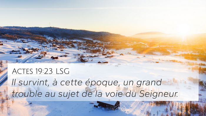 Actes 19:23 LSG Bible Verse Image