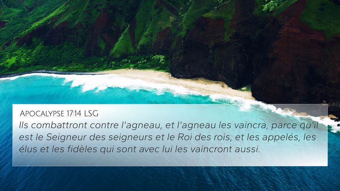Apocalypse 17:14 LSG Bible Verse Image
