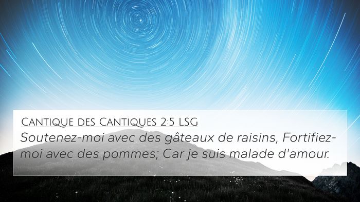 Cantique des Cantiques 2:5 LSG 4K Wallpaper - Soutenez-moi avec des gâteaux de raisins, - 4K Wallpaper Bible Verse