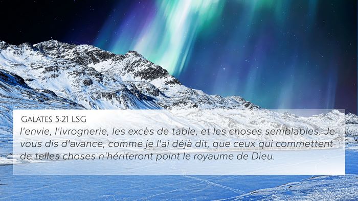 Galates 5:21 LSG Bible Verse Image