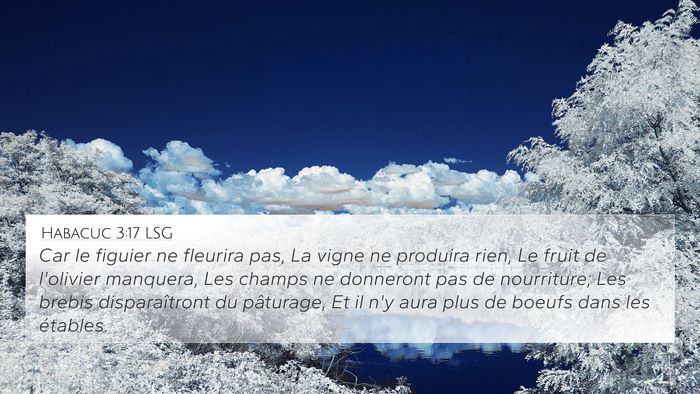 Habacuc 3:17 LSG Bible Verse Image