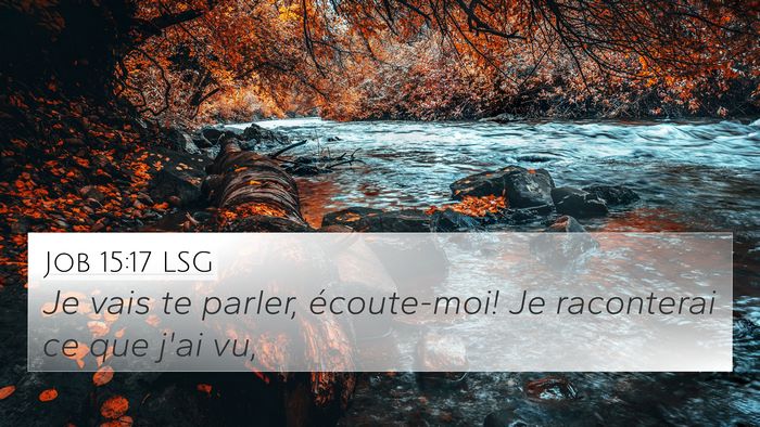 Job 15:17 LSG Bible Verse Image