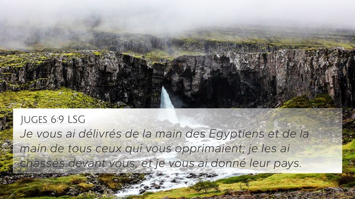 Juges 6:9 LSG Bible Verse Image