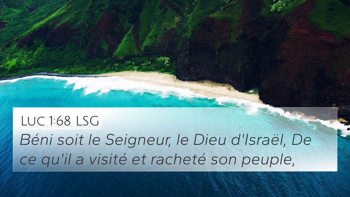 Luc 1:68 LSG Bible Verse Image