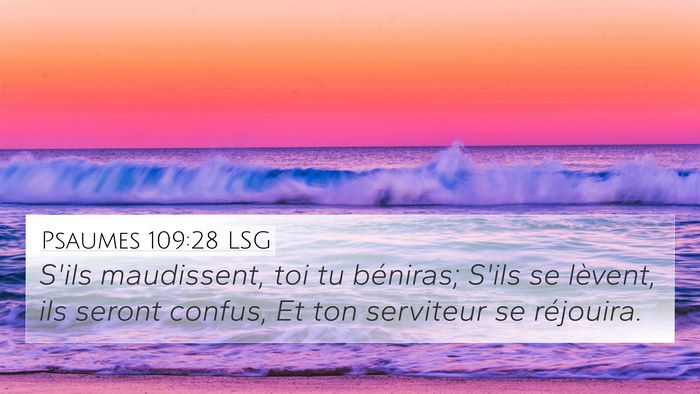 Psaumes 109:28 LSG Bible Verse Image
