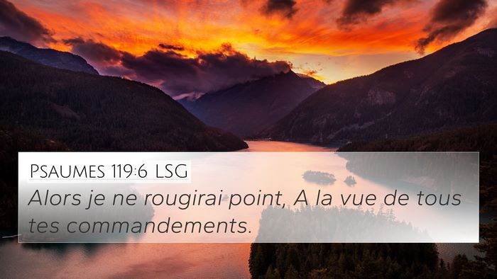 Psaumes 119:6 LSG Bible Verse Image