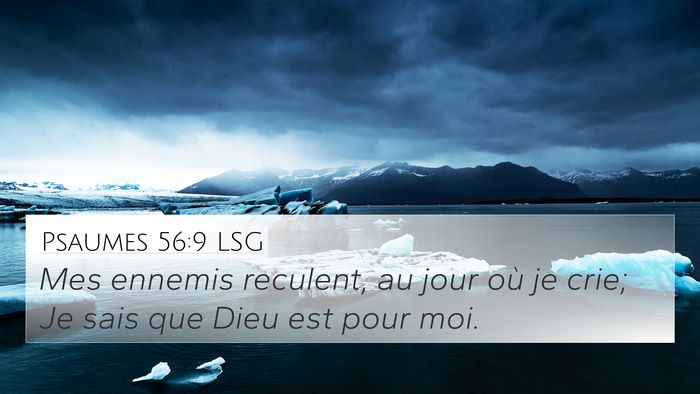 Psaumes 56:9 LSG Bible Verse Image