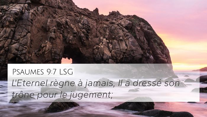 Psaumes 9:7 LSG Bible Verse Image