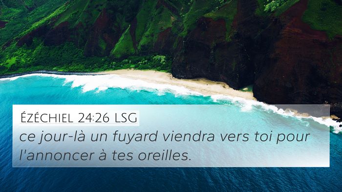 Ézéchiel 24:26 LSG Bible Verse Image