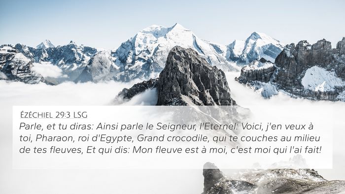 Ézéchiel 29:3 LSG Bible Verse Image
