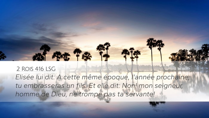 2 Rois 4:16 LSG Bible Verse Image