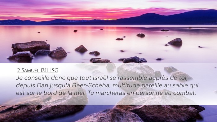 2 Samuel 17:11 LSG Bible Verse Image