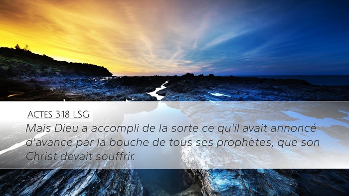 Actes 3:18 LSG Bible Verse Image