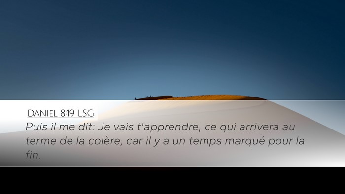 Daniel 8:19 LSG Bible Verse Image
