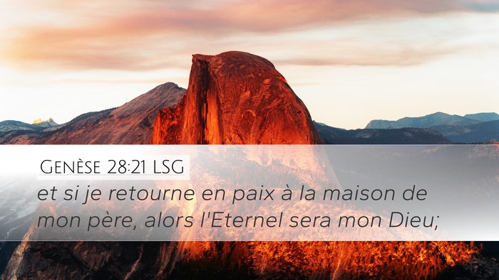 Genèse 28:21 LSG Bible Verse Image