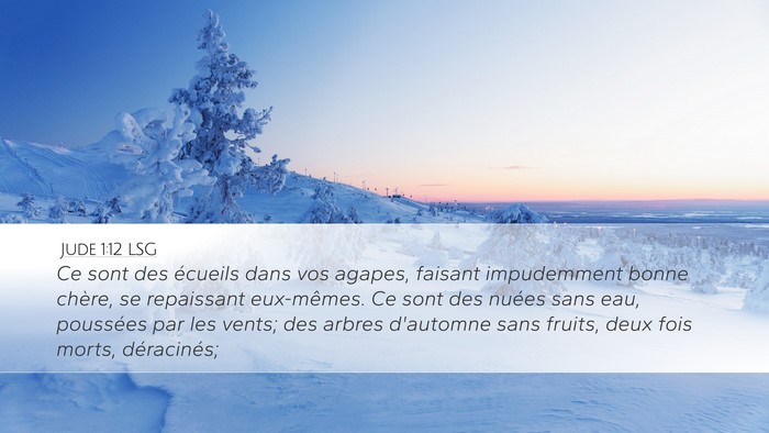 Jude 1:12 LSG Bible Verse Image