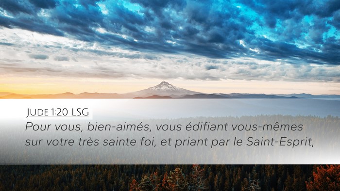 Jude 1:20 LSG Bible Verse Image