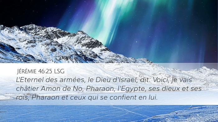 Jérémie 46:25 LSG Bible Verse Image