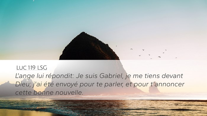 Luc 1:19 LSG Bible Verse Image