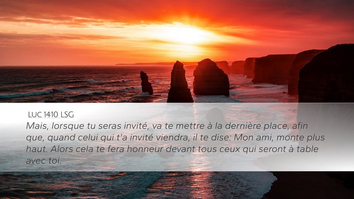 Luc 14:10 LSG Bible Verse Image