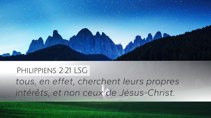 Philippiens 2:21 LSG Bible Verse Image