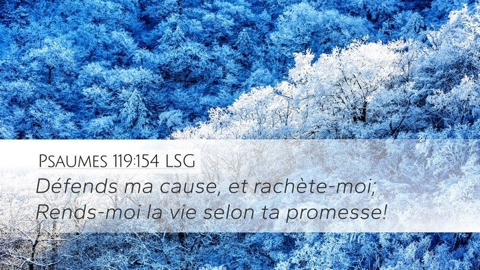 Psaumes 119:154 LSG Bible Verse Image