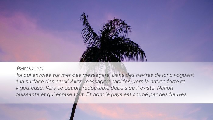 Ésaïe 18:2 LSG Bible Verse Image