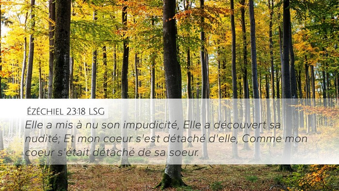 Ézéchiel 23:18 LSG Bible Verse Image