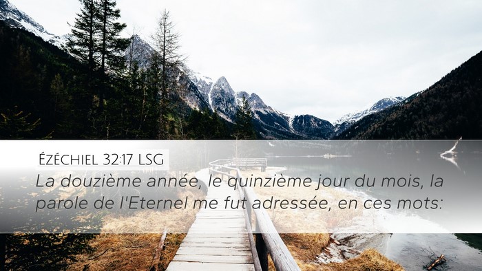 Ézéchiel 32:17 LSG Bible Verse Image