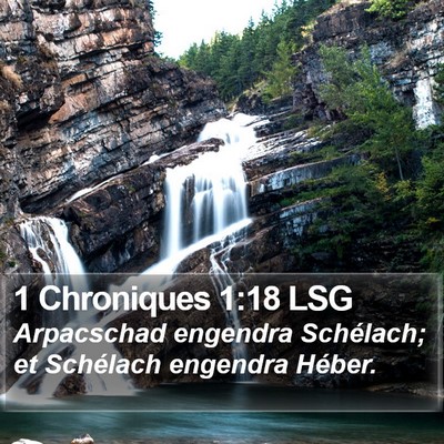 1 Chroniques 1:18 LSG Bible Verse Image