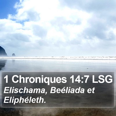 1 Chroniques 14:7 LSG Bible Verse Image