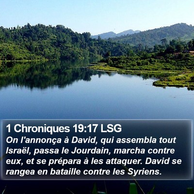 1 Chroniques 19:17 LSG Bible Verse Image