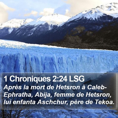 1 Chroniques 2:24 LSG Bible Verse Image