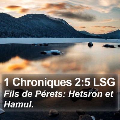 1 Chroniques 2:5 LSG Bible Verse Image