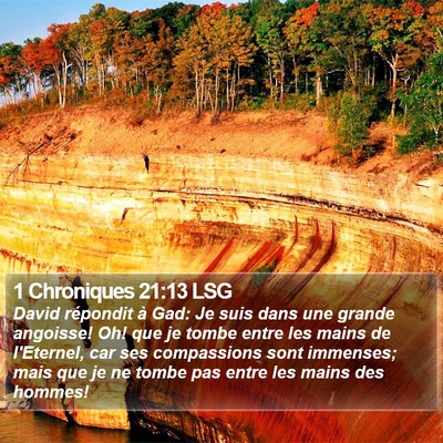 1 Chroniques 21:13 LSG Bible Verse Image