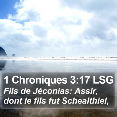 1 Chroniques 3:17 LSG Bible Verse Image