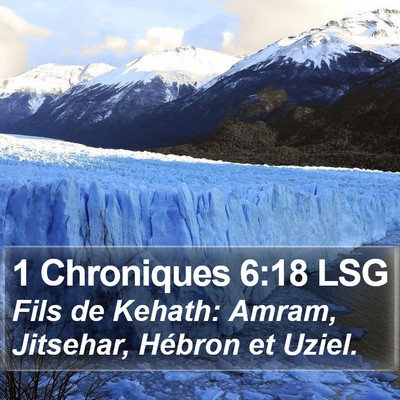 1 Chroniques 6:18 LSG Bible Verse Image