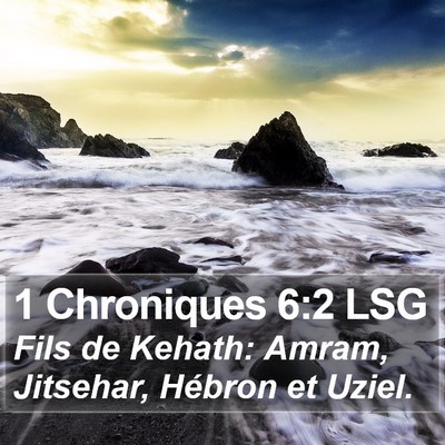 1 Chroniques 6:2 LSG Bible Verse Image