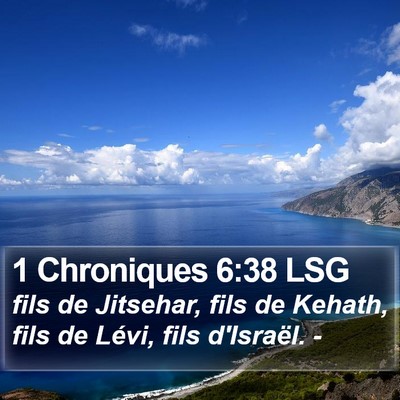 1 Chroniques 6:38 LSG Bible Verse Image