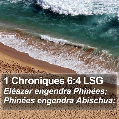 1 Chroniques 6:4 LSG Bible Verse Image