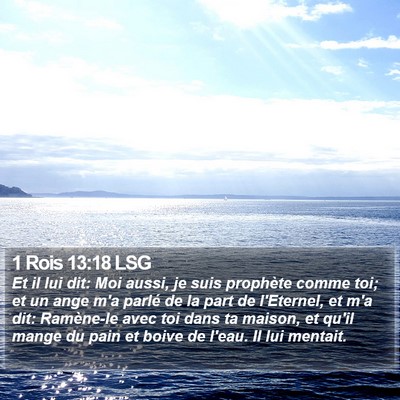 1 Rois 13:18 LSG Bible Verse Image