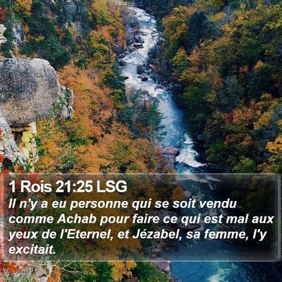 1 Rois 21:25 LSG Bible Verse Image