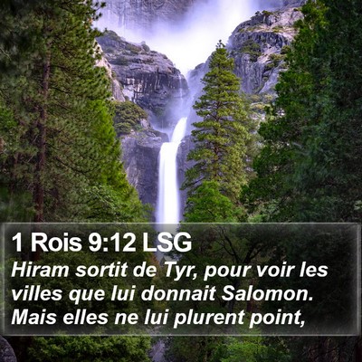 1 Rois 9:12 LSG Bible Verse Image