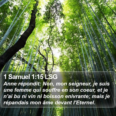 1 Samuel 1:15 LSG Bible Verse Image