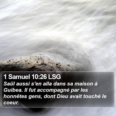 1 Samuel 10:26 LSG Bible Verse Image