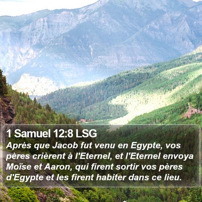1 Samuel 12:8 LSG Bible Verse Image