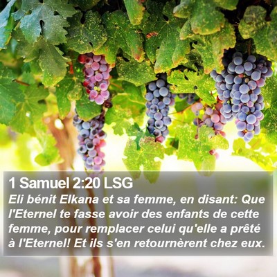 1 Samuel 2:20 LSG Bible Verse Image