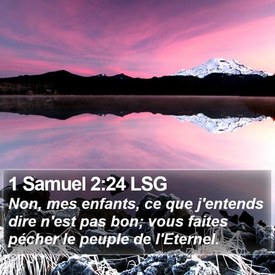 1 Samuel 2:24 LSG Bible Verse Image