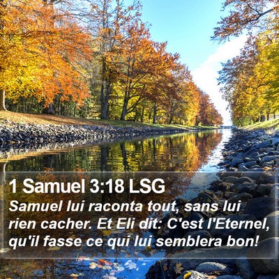 1 Samuel 3:18 LSG Bible Verse Image