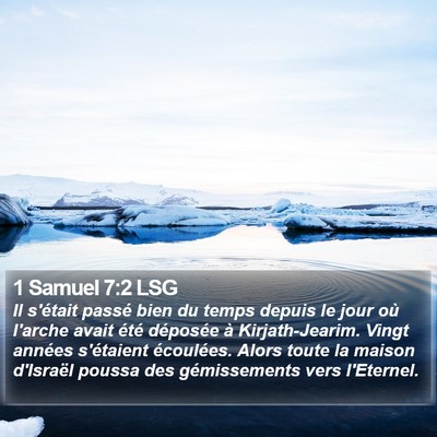 1 Samuel 7:2 LSG Bible Verse Image